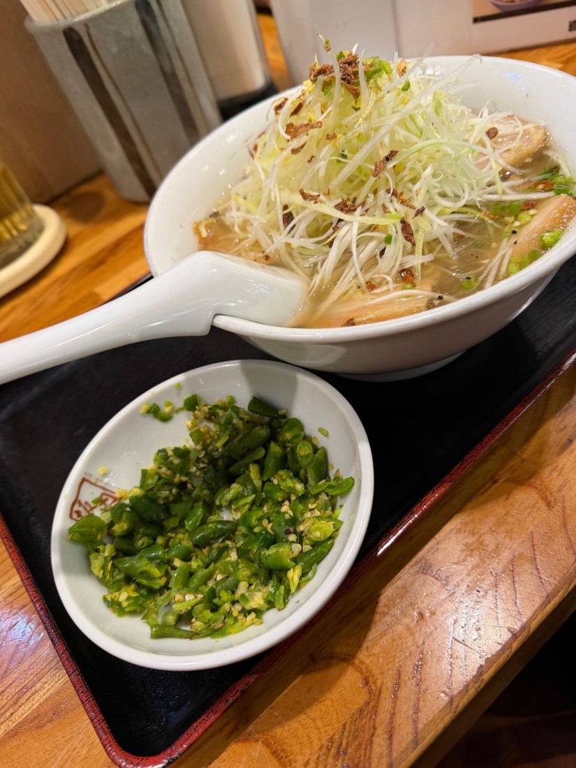 青唐ねぎ塩ラーメン 5倍
