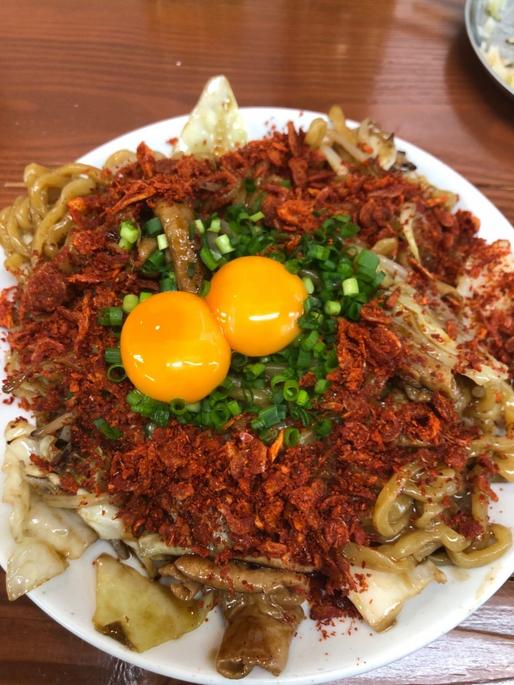 スパイスホルモンヤキソバ