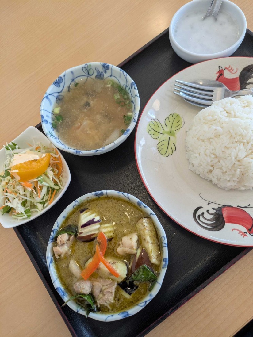 ランチグリーンカレー