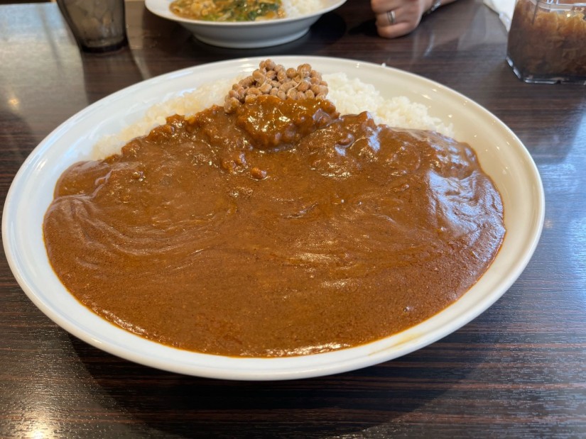納豆カレー10辛 10辛