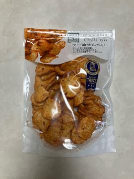 ラー油せんべい