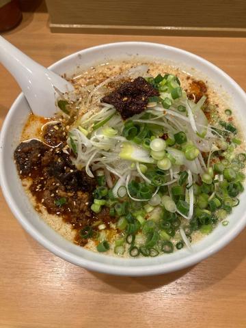 辛口白胡麻担々麺