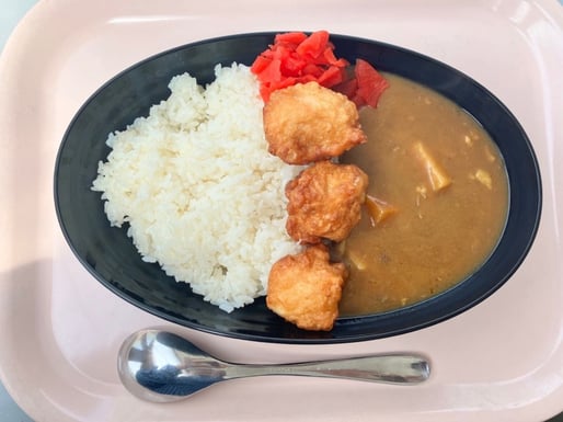 唐揚げカレー 中辛