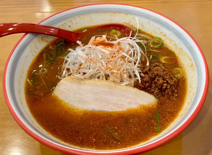 赤鬼味噌ラーメン9辛 0〜9辛  死神