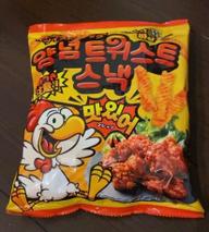 ヤンニョムチキン風ツイストスナック