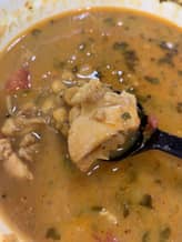 パリップ風(チャナ)チキンカレー