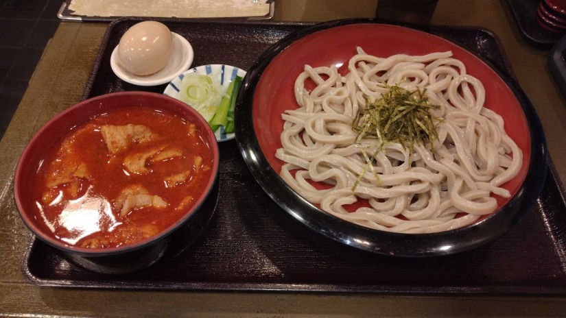 旨辛肉つけうどん ハード（辛さ追加）