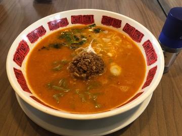 花椒と自家製ラー油坦々麺