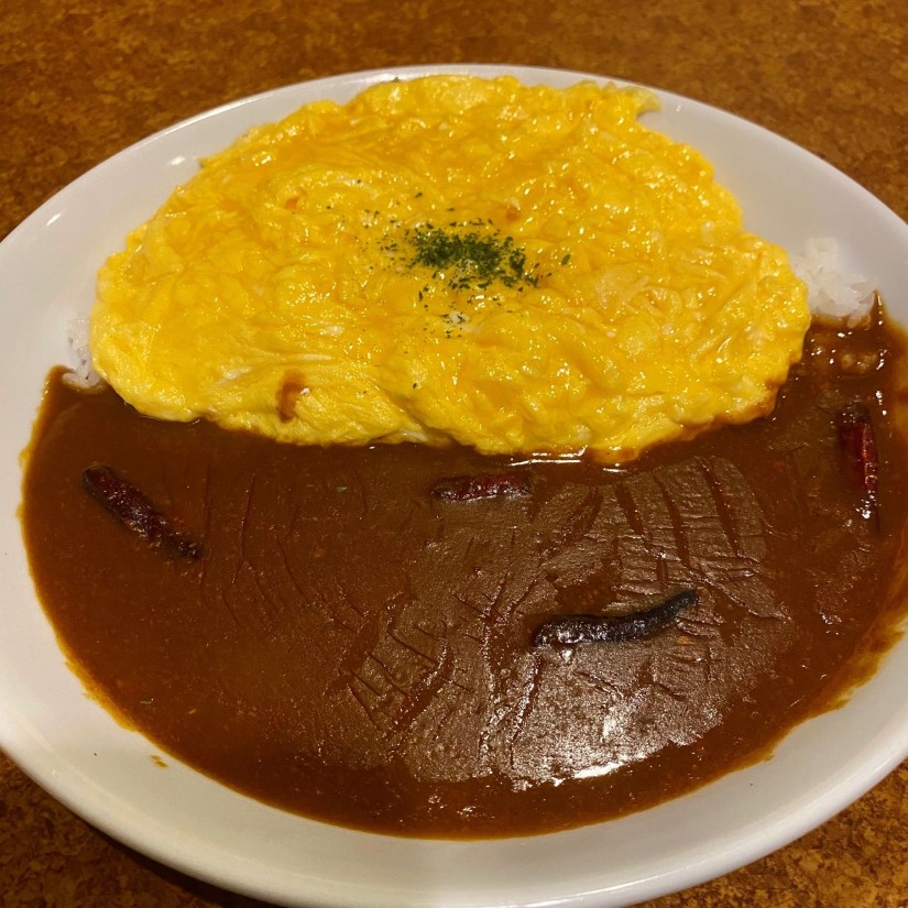 スクランブルエッグカレー 鬼殺し