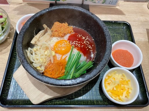 石焼明太チーズビビンバ