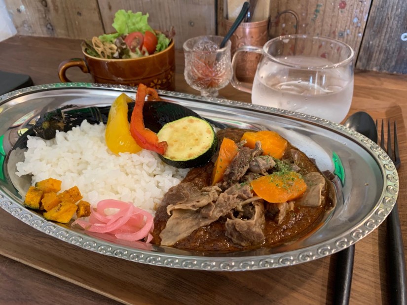 京風牛スジ煮込みカレー