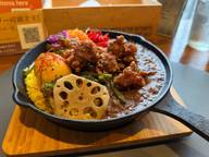ジンギスカンのから揚げカレー 大辛