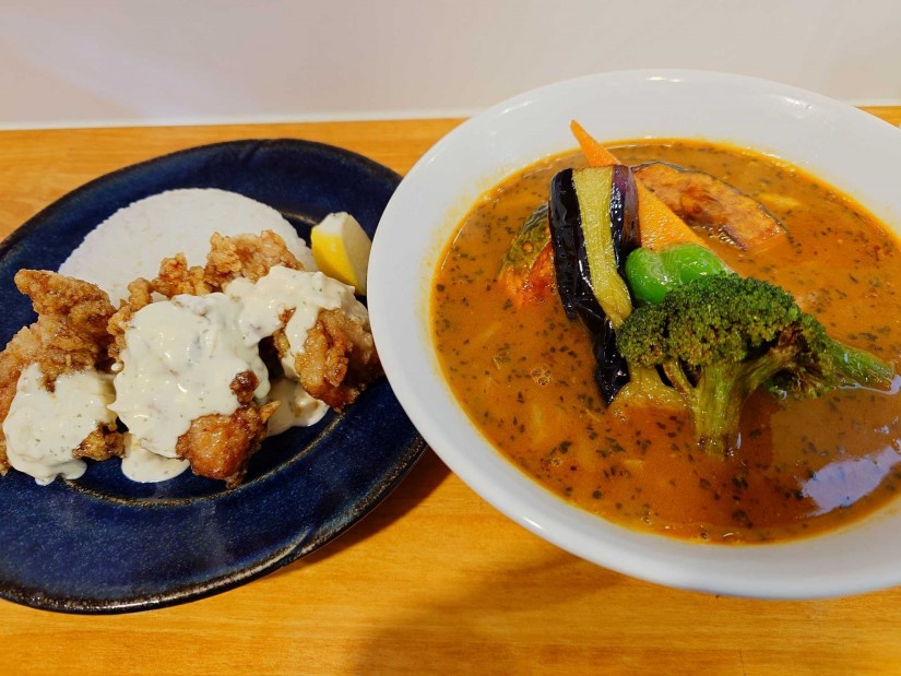 こだわりのチキン南蛮スープカリー 10辛