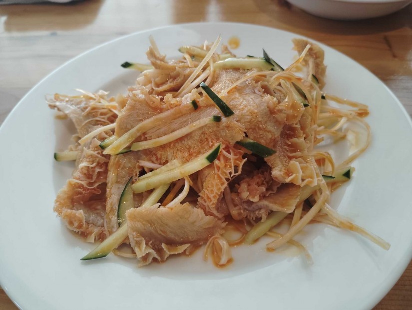 牛ハチノス合え