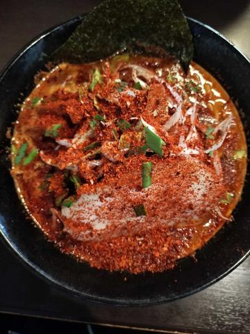 からいしびれる味噌ラーメン １０辛１痺
