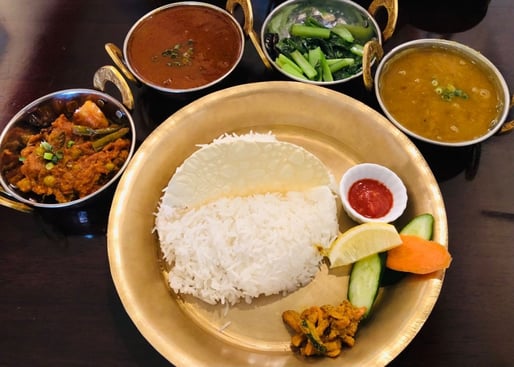 ダルバートセット 5辛