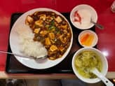 麻婆豆腐丼ランチ辛口