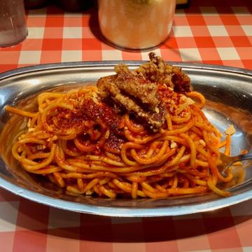 辛い辛いナポリタン