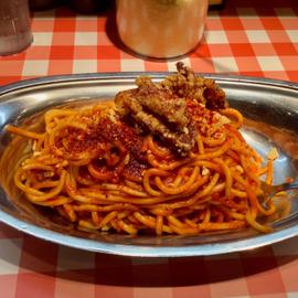 辛い辛いナポリタン