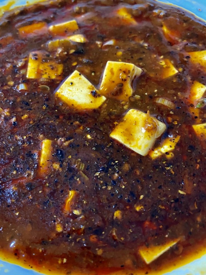 激辛マーラー豆腐