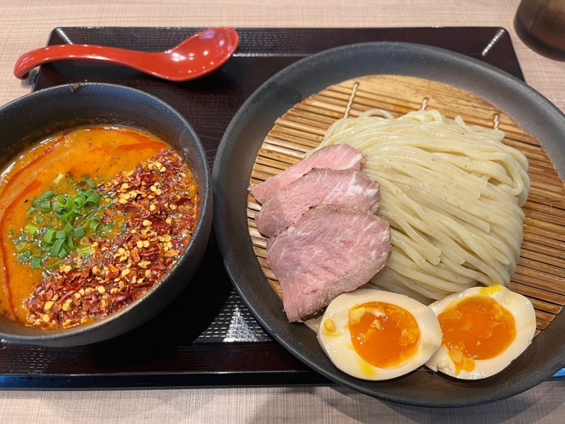 濃厚あさりつけそば 激辛