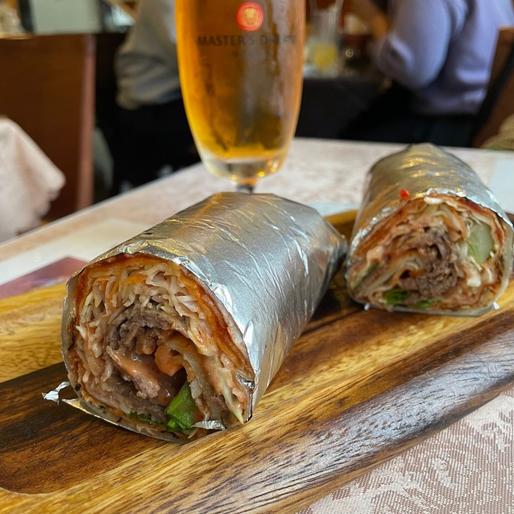 スパイシービーフケバブラップ