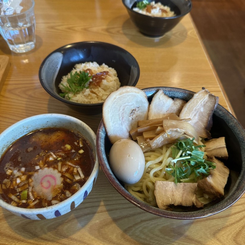 全部乗せ辛いつけめん