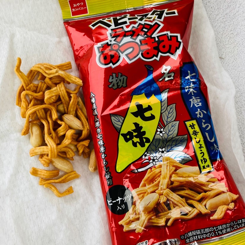 ベビースターラーメンおつまみ（七味とうがらし味）