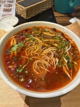 ラム肉麻辣麺