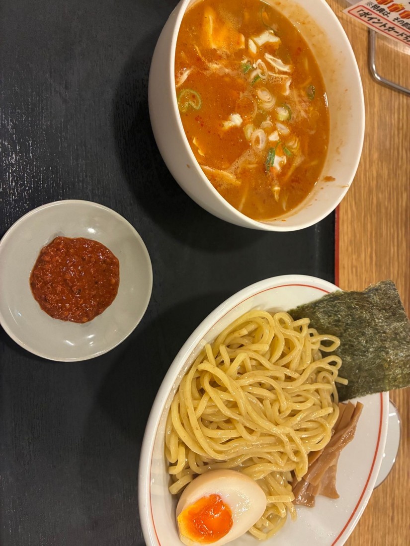 辛口とんこつつけ麺