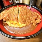 オムチキンカツカレー 5辛