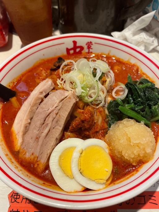 五目味噌タンメン 8辛x5