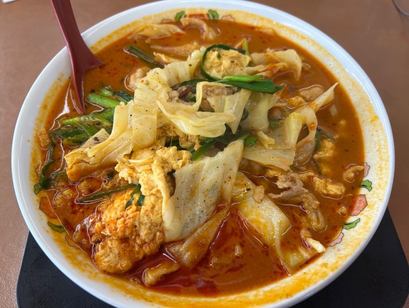 豚辛ラーメン 辛め