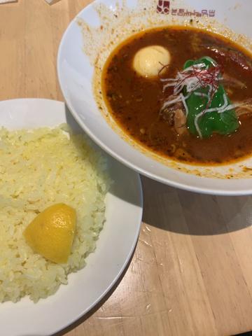 スープカレー 角煮 大辛