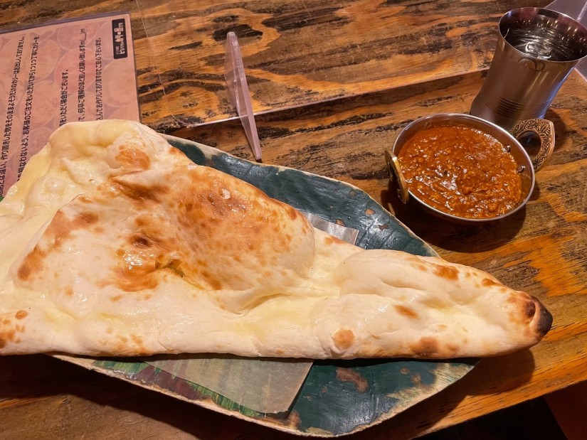 キーマカリー(激辛)+プレーンナン