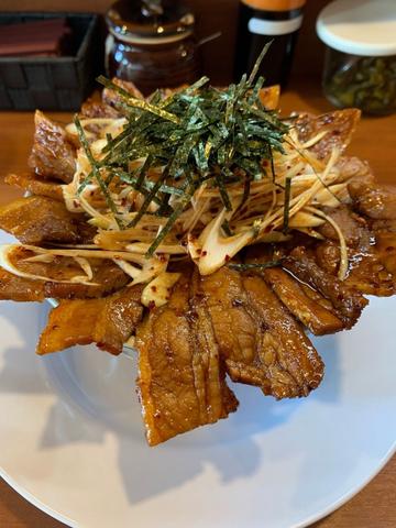 豚丼＋辛ネギ
