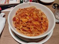 トマトとニンニクのパスタ 2辛