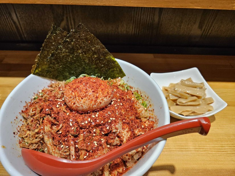 スパイシー鶏まぜそば 激辛