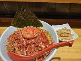 スパイシー鶏まぜそば 激辛