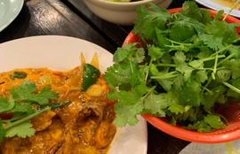 ソフトシェルのカレー炒め(蟹) わ