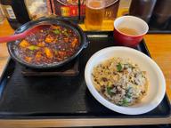 麻婆豆腐定食  超激辛