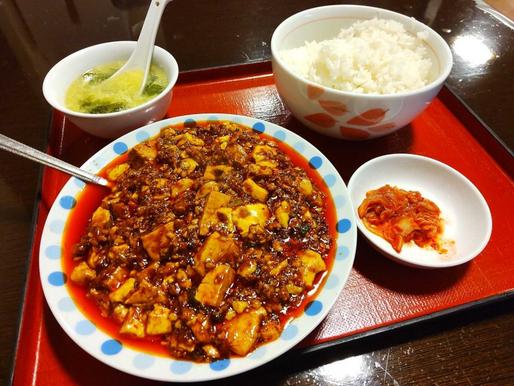 麻婆豆腐(定食) 辛め