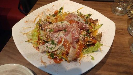 本日の気まぐれ彩り野菜サラダ　 １辛