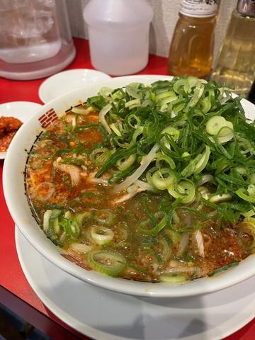 炎の濃厚醤油ラーメン 大辛