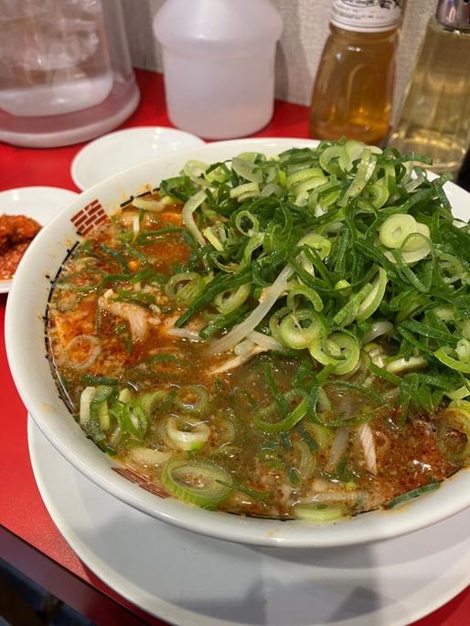 炎の濃厚醤油ラーメン 大辛