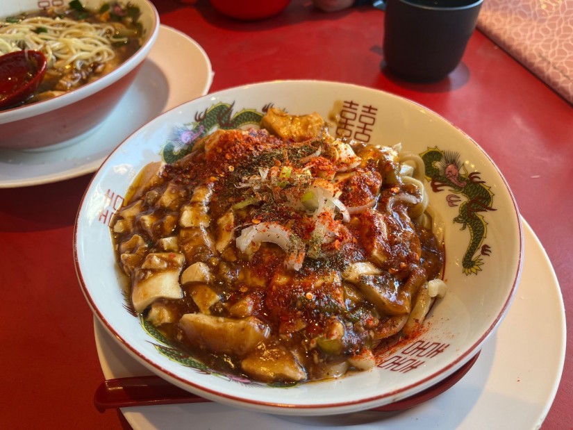 麻婆麺(汁なし) 3辛、3痺