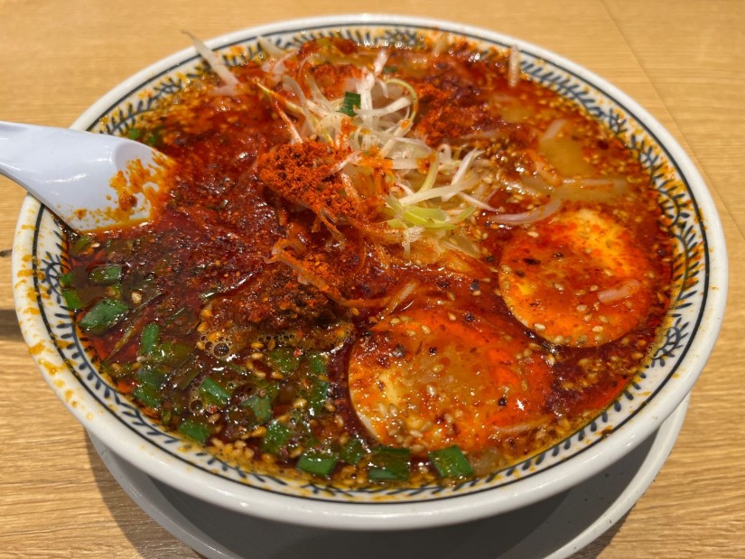 白胡麻担々麺 2辛 +3辛