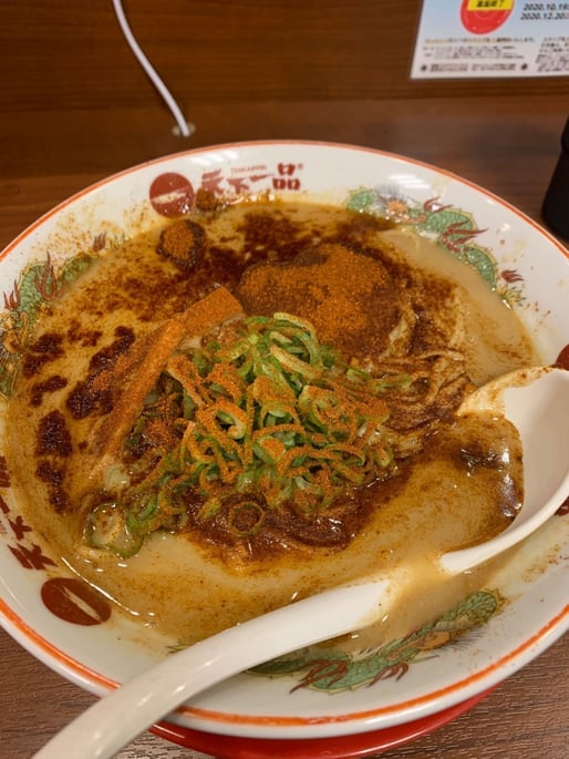 ラーメン こってり 赤ん粉3辛