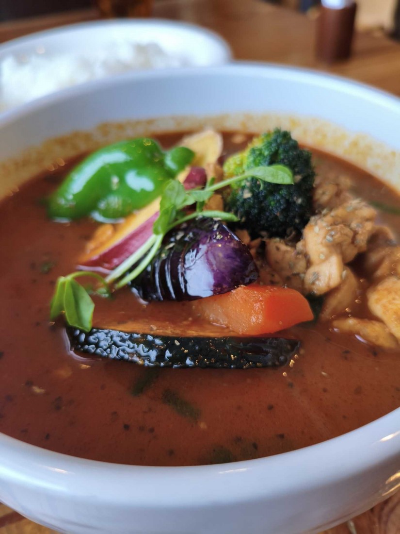 ホットガーリックスープカレー Level.4