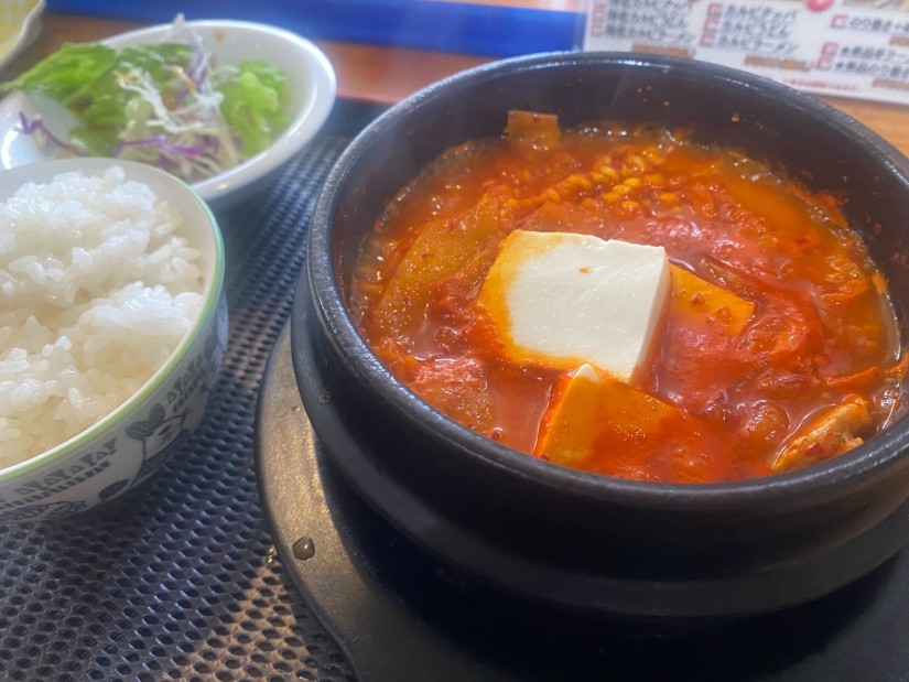 キムチチゲ 激辛